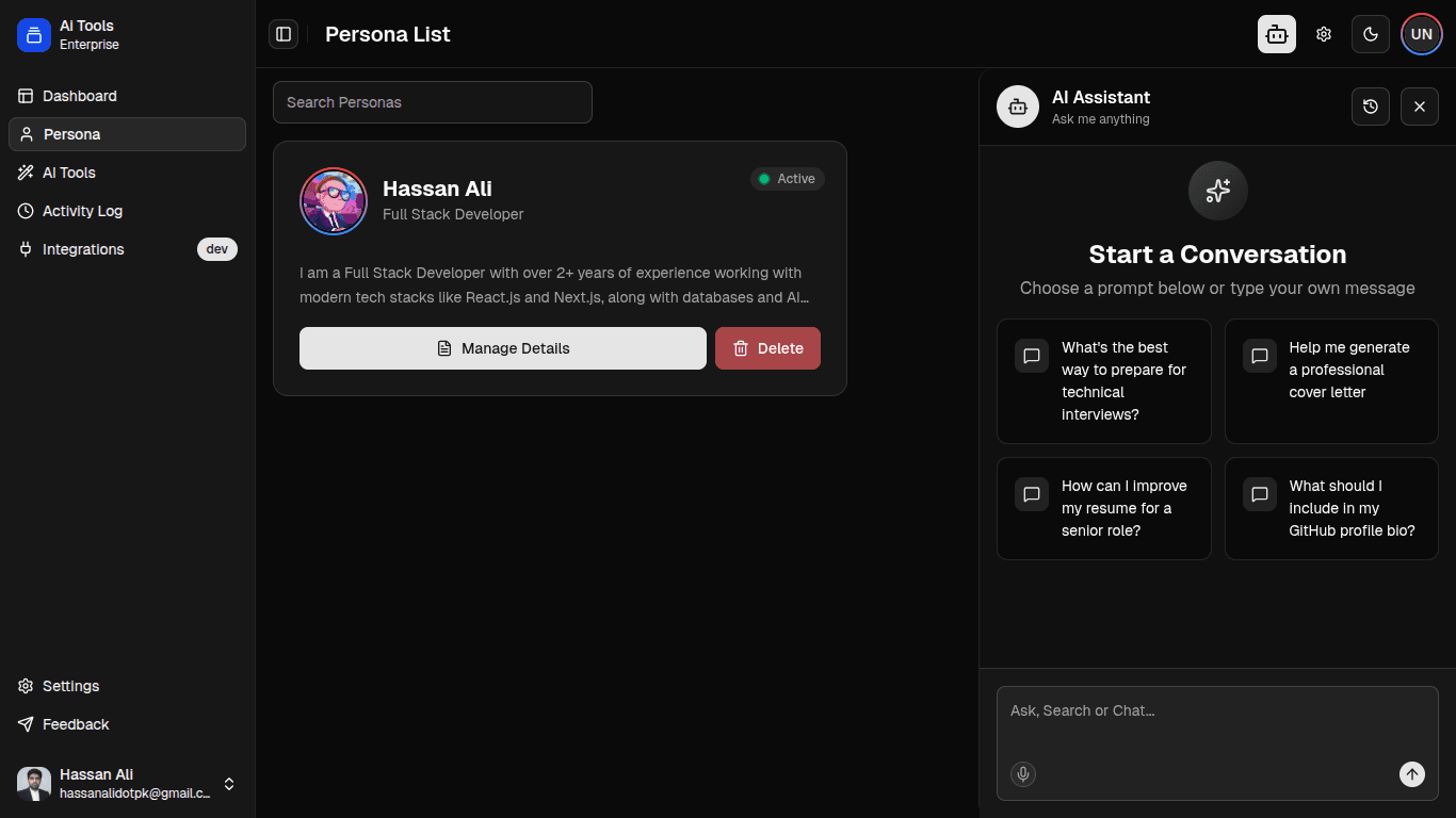 AI Tools Platform screenshot 2