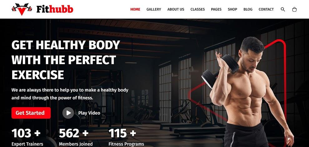 Gym & Personal Coach Website Design